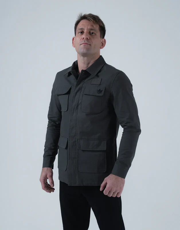 Born To Rule Canvas Jacket - Green