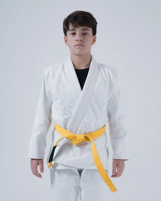 Born to Rule Youth Jiu Jitsu Gi - White