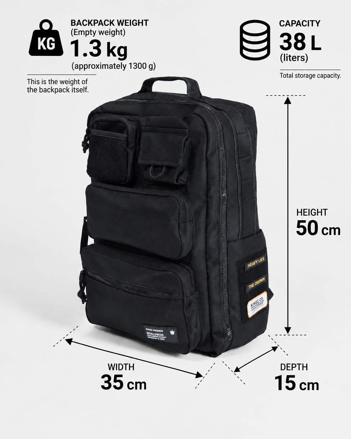 Kingz Tactical Backpack