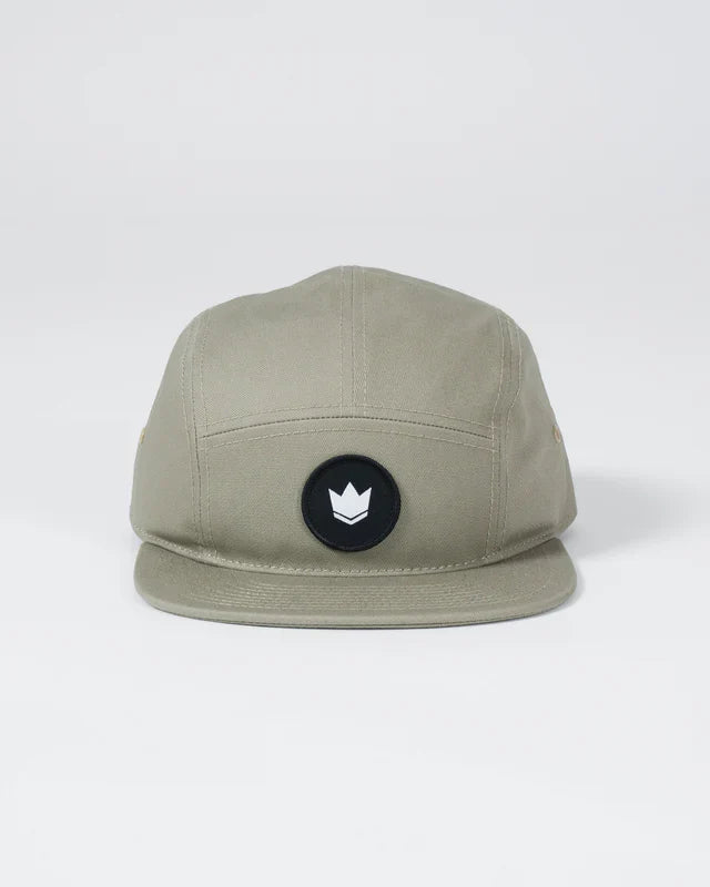 Crown Patch Strapback Hat - Sage Green