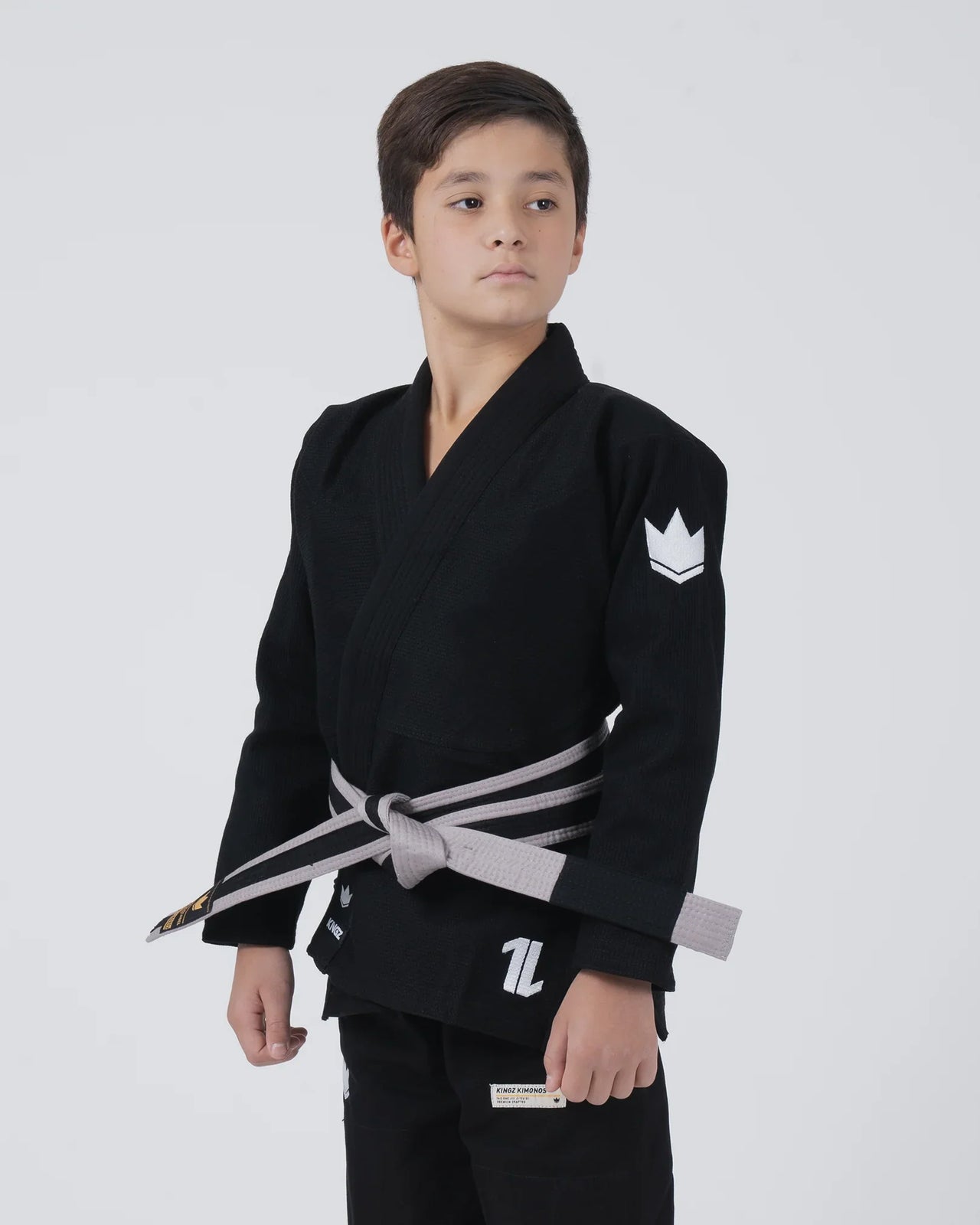 Kingz The ONE V2 Kids BJJ Gi - Black- 2024 Model