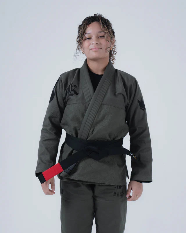 Born to Rule Women's Jiu Jitsu Gi - Green