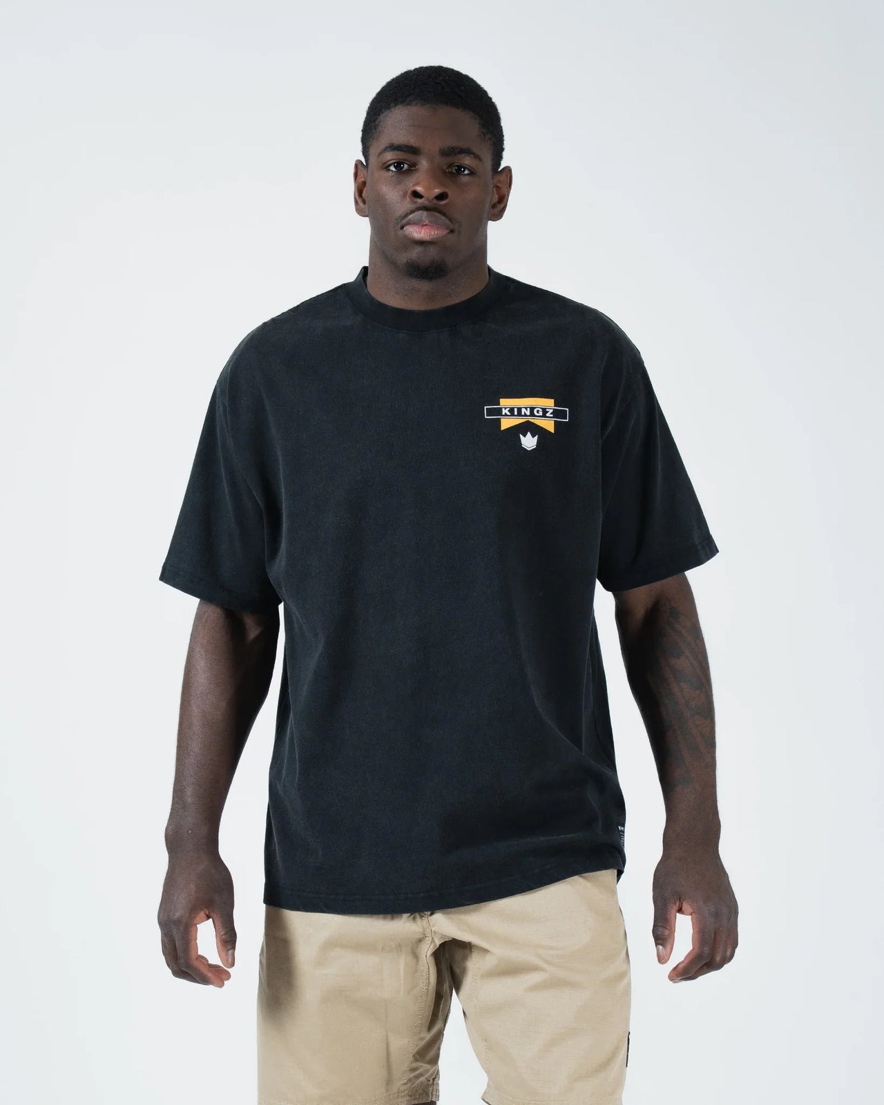 Flag Tee-Black