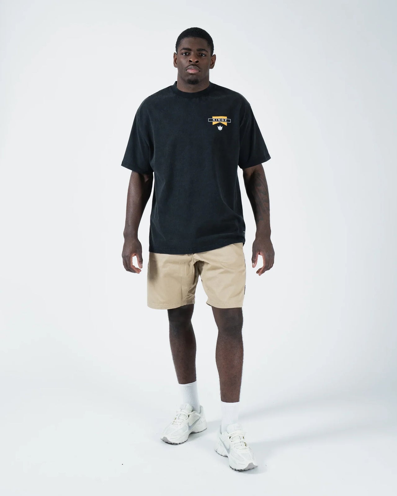 Flag Tee-Black