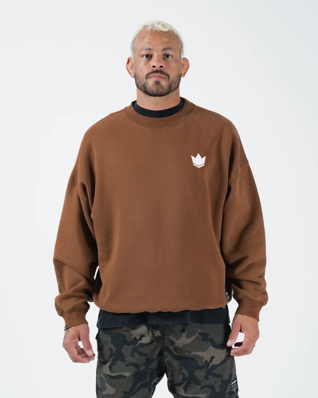Kore V2 Crewneck-Brown
