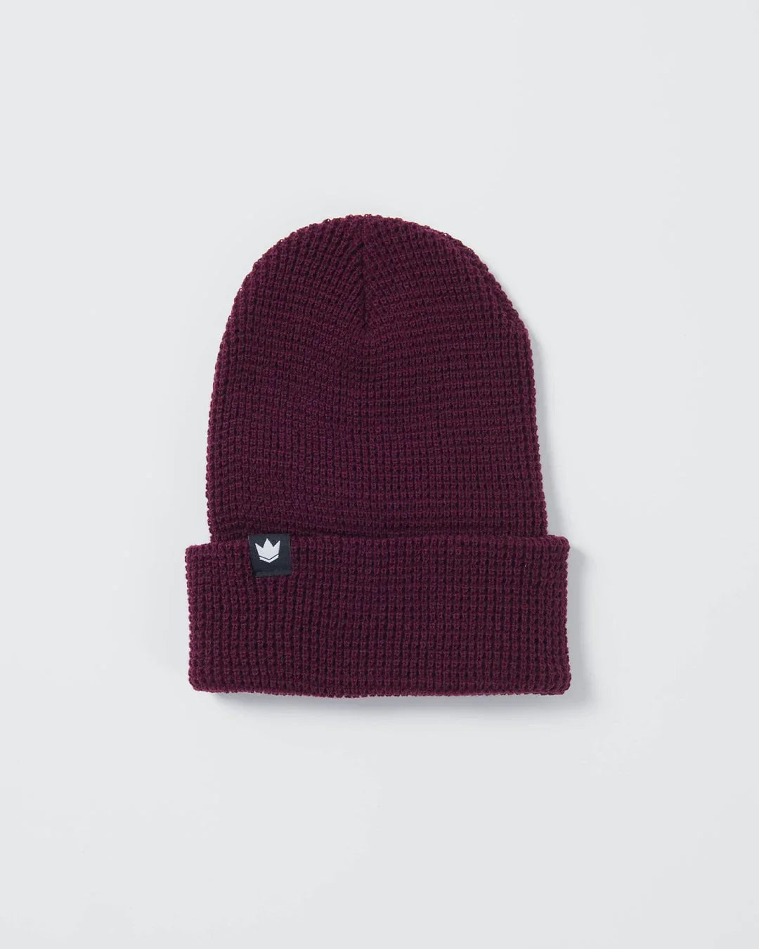 Kore Waffle Knit Beanie Burgubdy