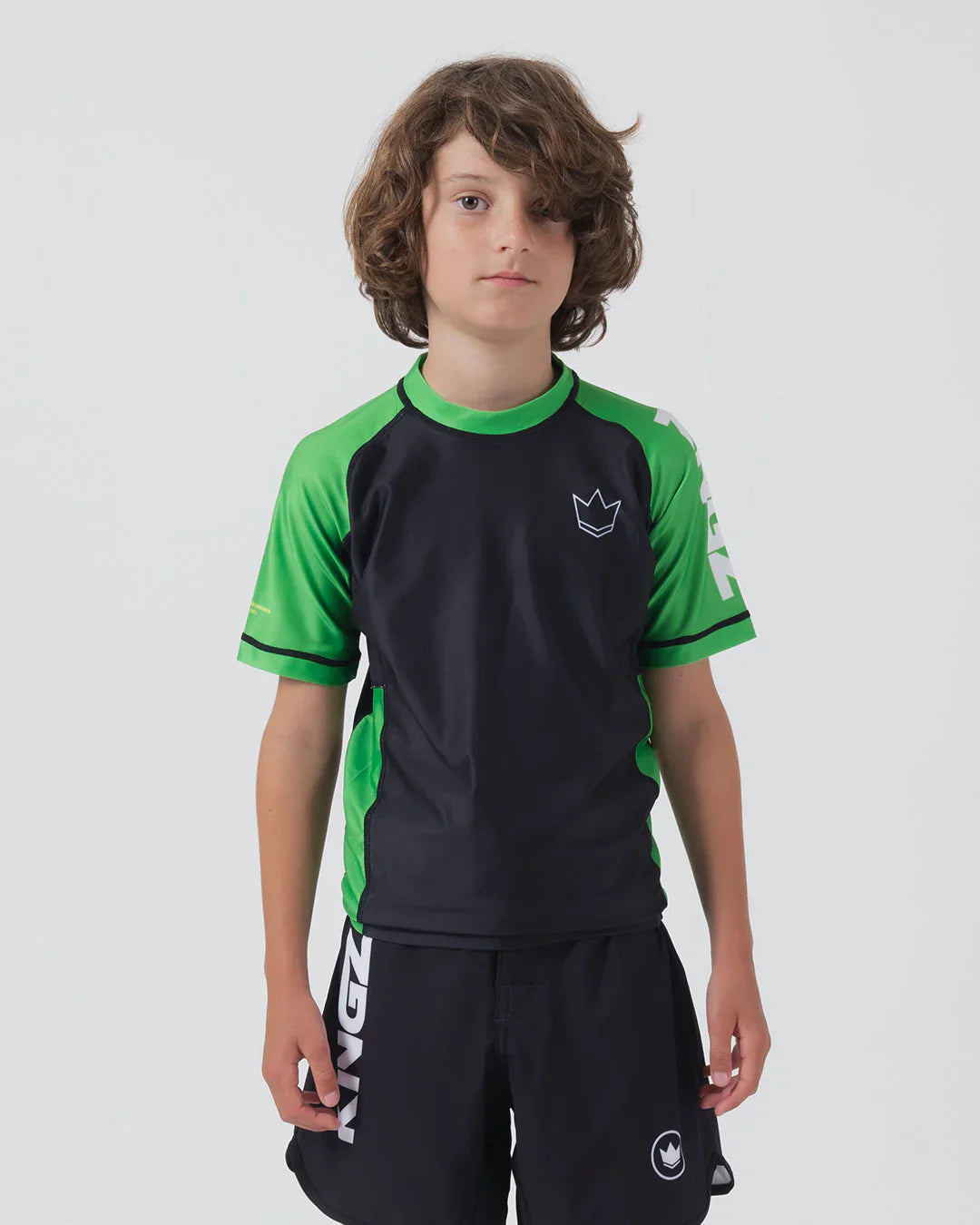 Ranked Youth S/S Rashguard - Green