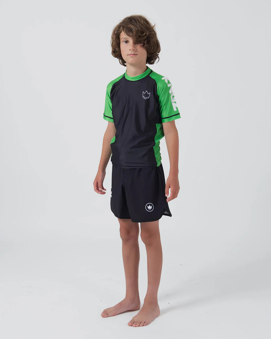 Ranked Youth S/S Rashguard - Green