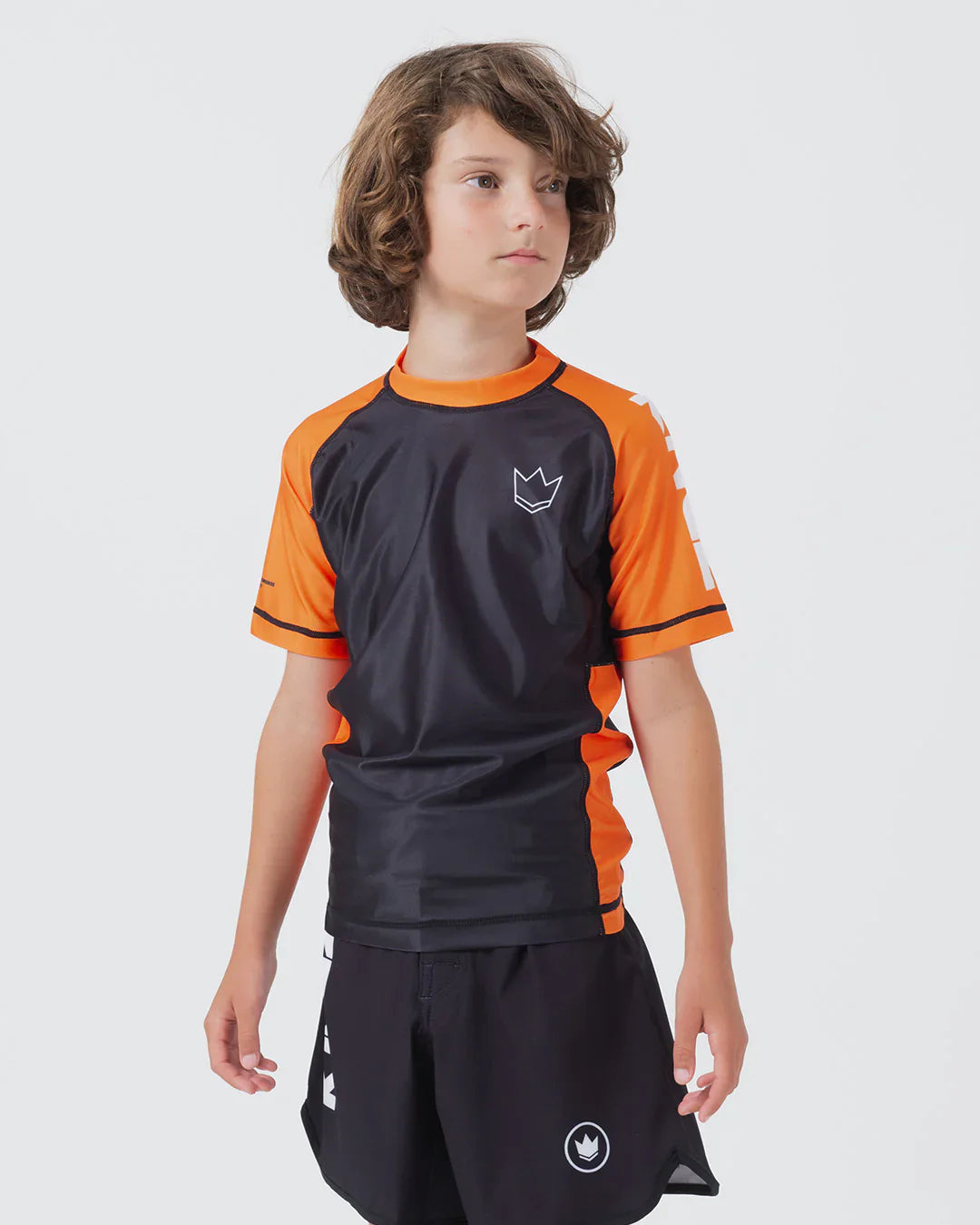 Ranked Youth S/S Rashguard - Orange