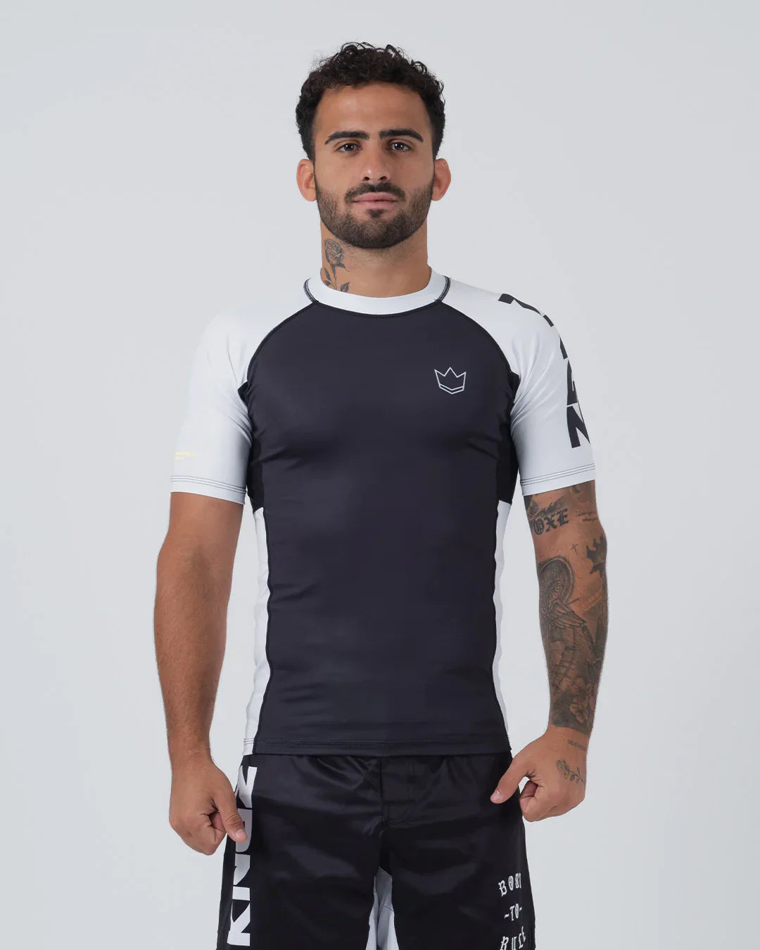 Ranked Performance V2 S/S Rashguard-White
