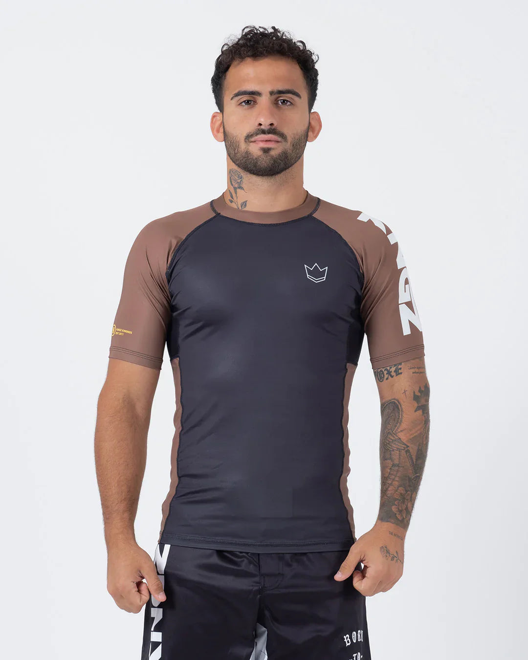 Ranked Performance V2 S/S Rashguard-Brown