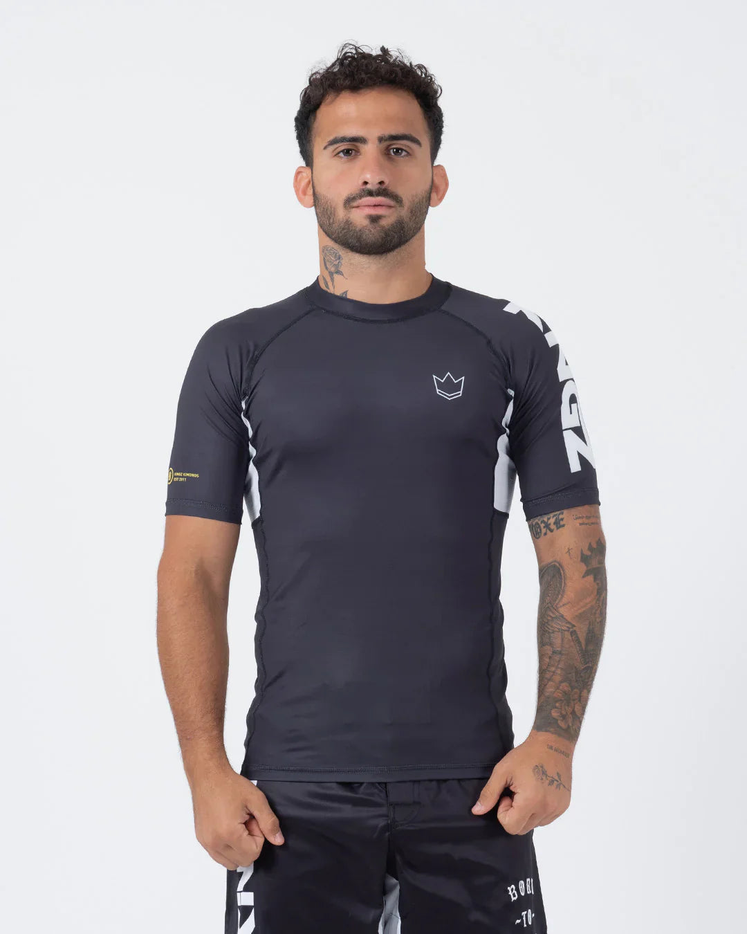 Ranked Performance V2 S/S Rashguard-Black