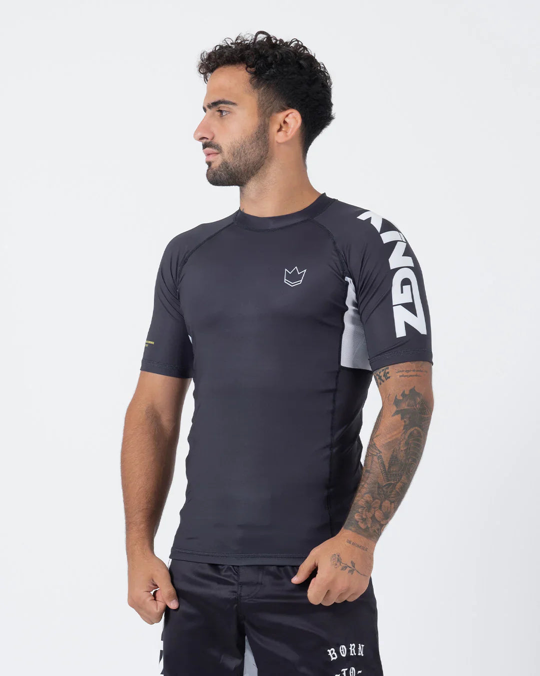 Ranked Performance V2 S/S Rashguard-Black