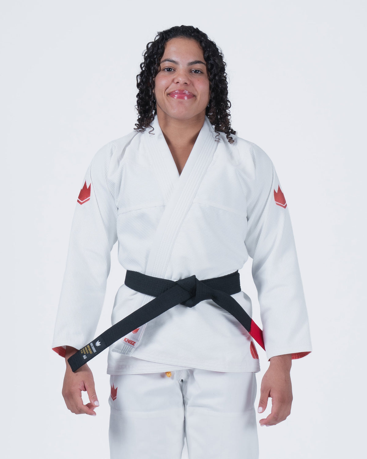 Kingz The One V2 Women's Gi Guava - White